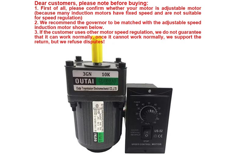 Regulator brzine AC motora UX-52-MCU 220V 400W