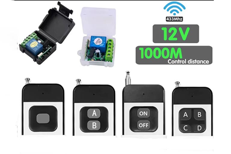 Bežični RF prijemni modul 433MHz DIY DC 12V do 1000m