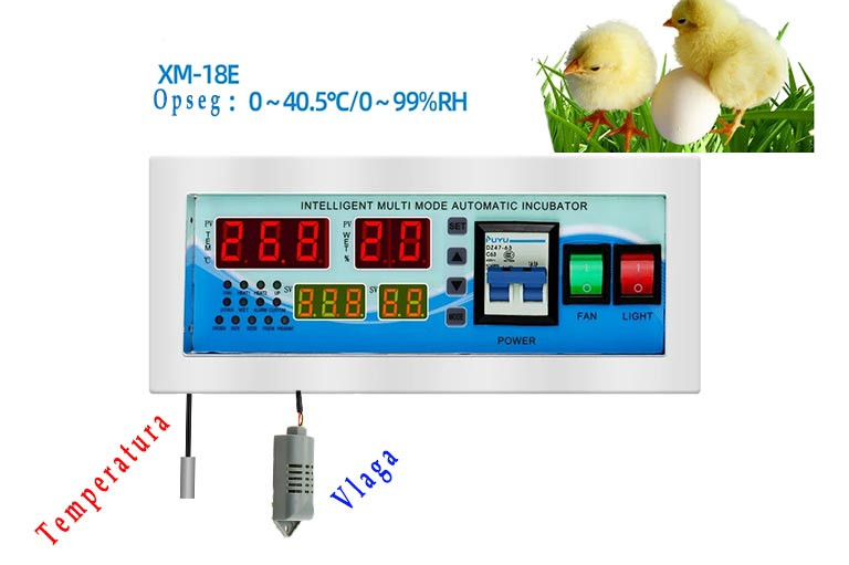 Termoregulator za inkubator XM-18E