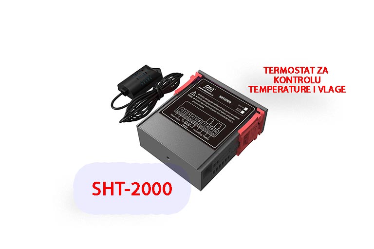 Termostat + Higrostat SHT-2000
