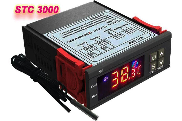 Termostat STC-3000 (grijanje + hlađenje)