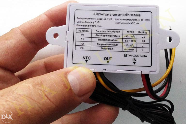 Termostat XH W-3002 220V – Nadograđeni W3001 sa kašnjenjem i kalibracijom