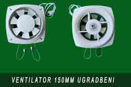 Ventilator 150mm AC~220V